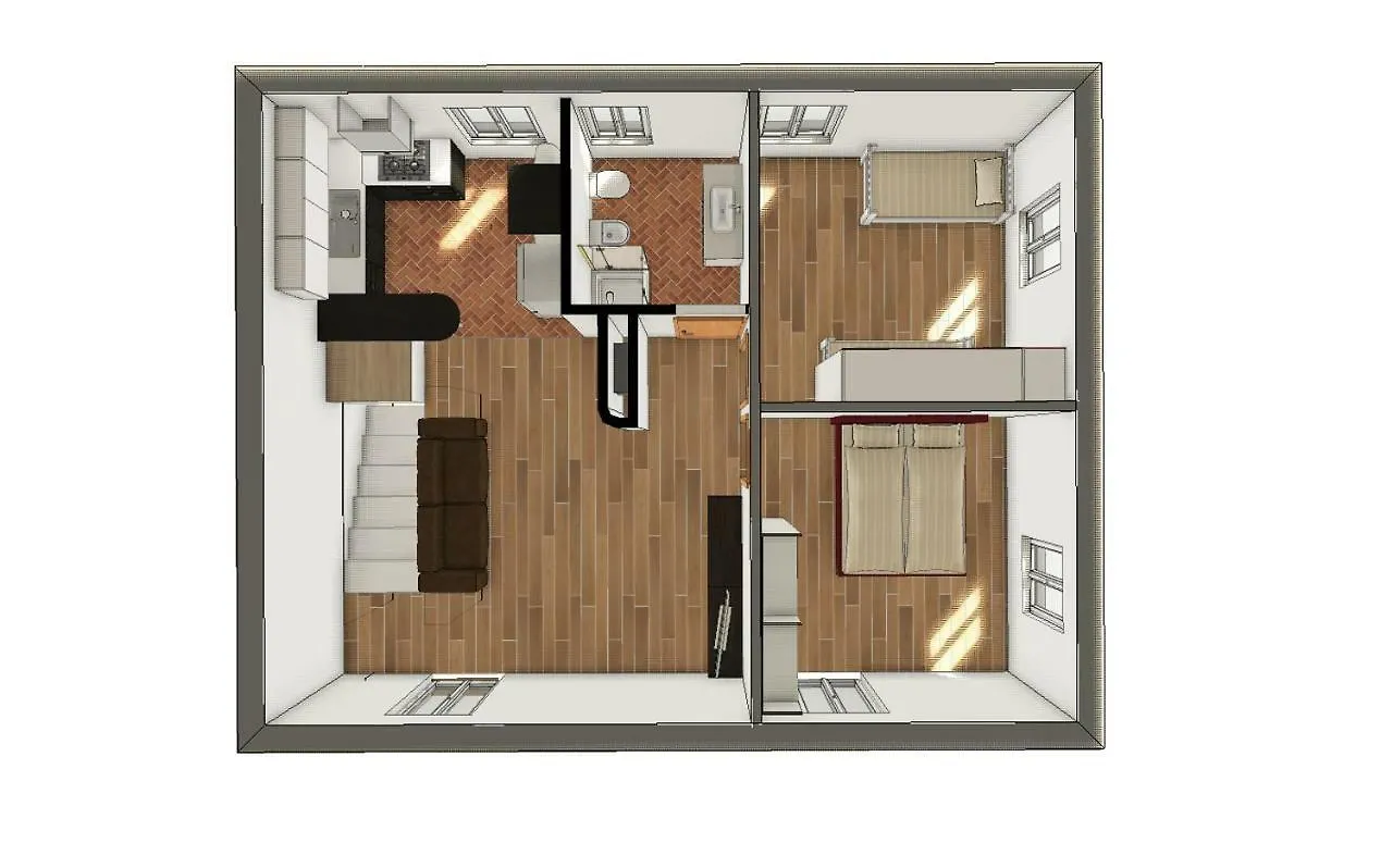 Residence Val Di Monte مالتشيزينيه شقة